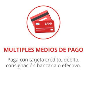 MULTIPLES MEDIOS DE PAGO