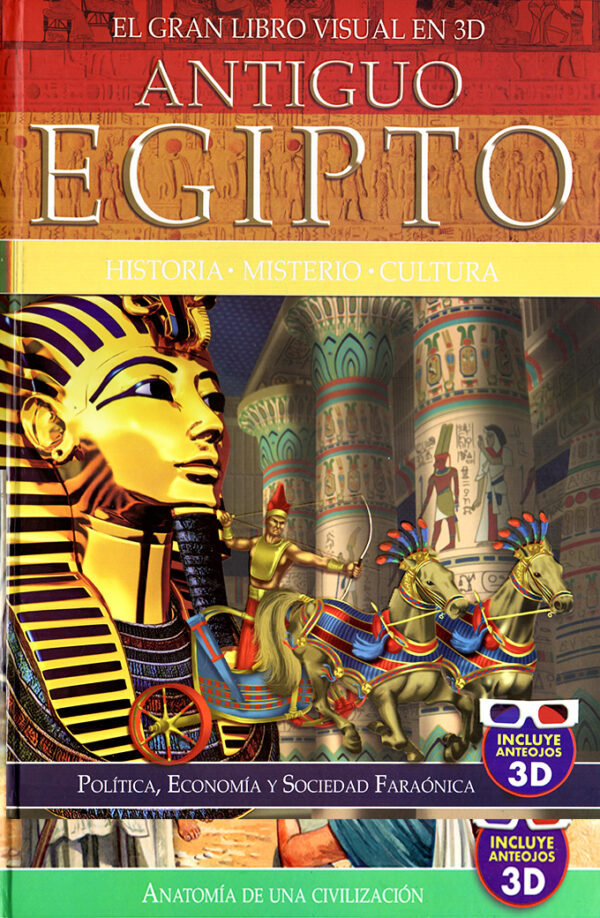Antiguo Egipto - El gran libro visual en 3D