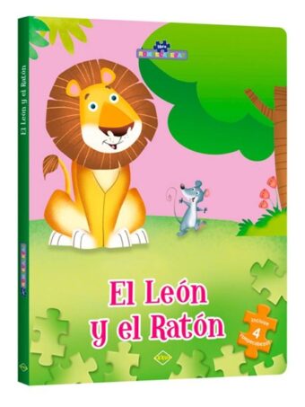Libro rompecabezas – El León y el ratón