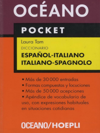 Diccionario Oceano Practico Español-Italiano