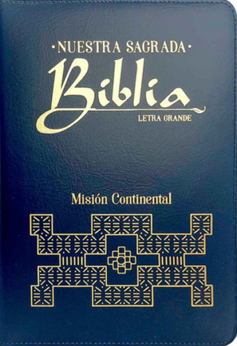 Biblia misión continental con cremallera