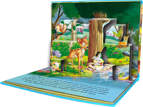 Mis cuentos clásicos en 3D Bambi - Imagen 2