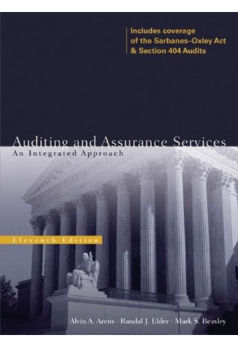 Auditing and assurance service an integrated approach