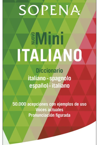 Diccionario Mini Italiano Sopena