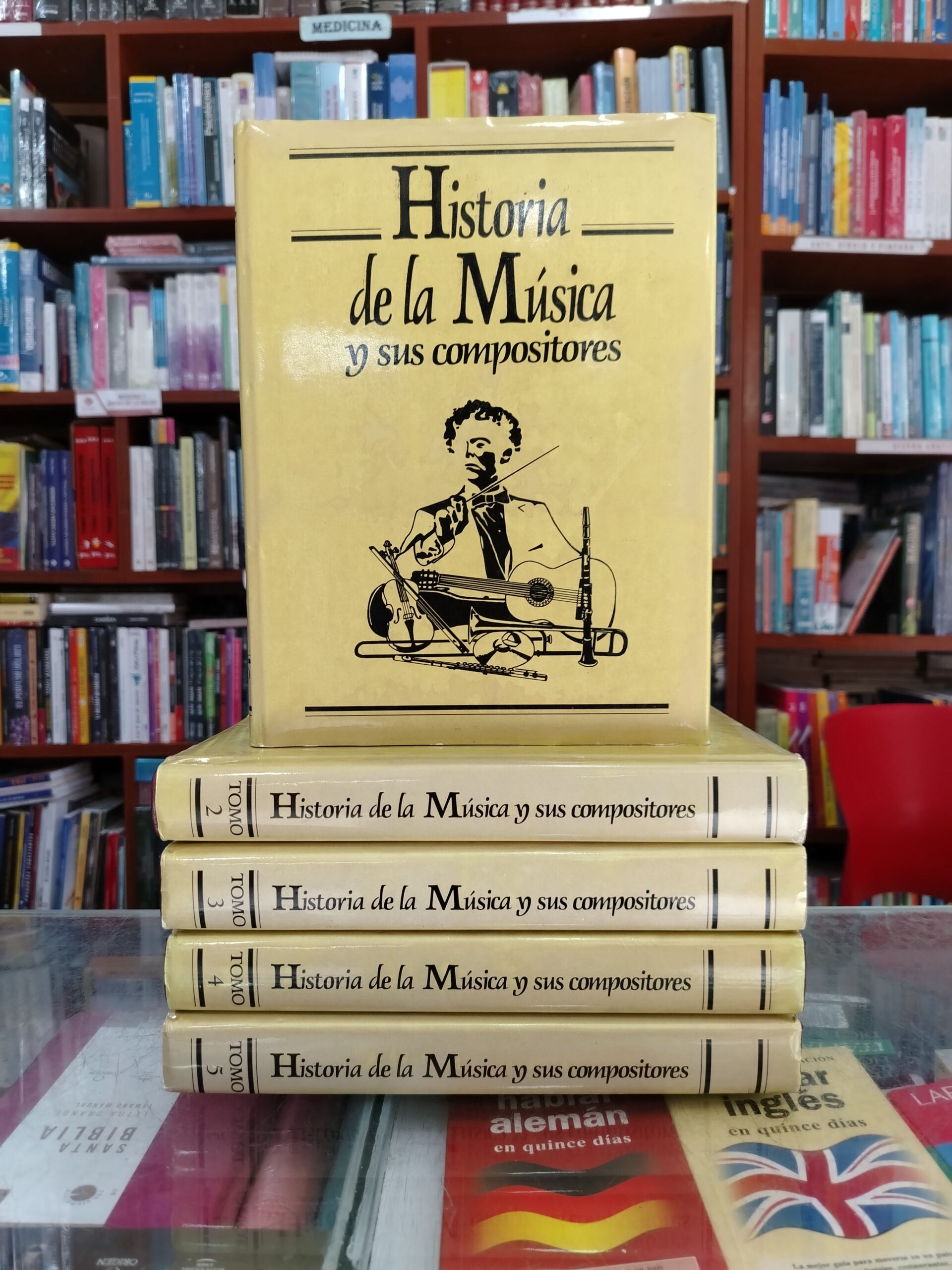 Historia De La Música Y Sus Compositores (5 Tomos) - Imagen 2
