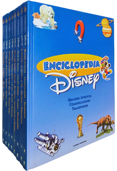 Enciclopedia Disney 8 Tomos Azul - Imagen 2