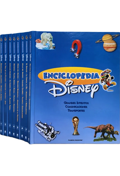 Enciclopedia Disney 8 Tomos Azul